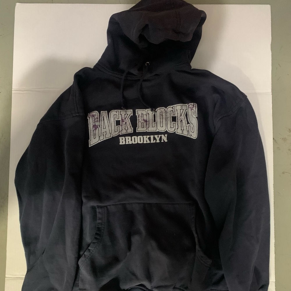 Vintage “Back blocks Brooklyn” hoodie